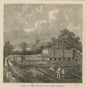 Réservoir à la ferme d