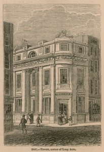 Taverne, coin de Long Acre, Londres - English School