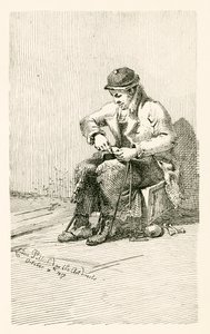 Taylor, un cordonnier aveugle - English School