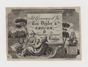 Marchand de thé et épicier, James Greenwood - English School