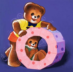 Ours en peluche (avec objets cachés)