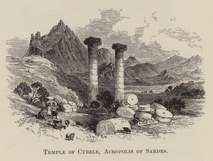 Temple de Cybèle, Acropole de Sardes