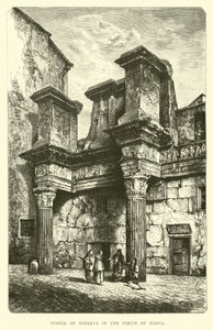 Temple de Minerve dans le Forum de Nerva - English School