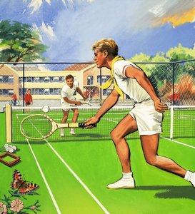 Joueurs de tennis - English School