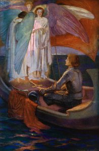 Poème de Tennyson : Sir Galahad - English School