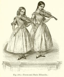 Teresa et Maria Milanollo - English School