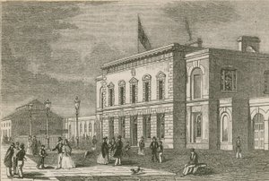 Terminus du Blackwall Railway - English School