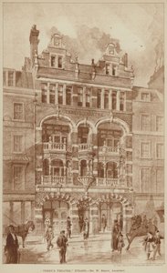 "Théâtre de Terry," Strand (gravure) - English School