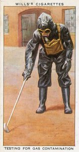 Contrôle de la contamination par les gaz (lithographie couleur) - English School