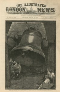 Test de la grande cloche pour la cathédrale Saint-Paul - English School