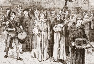 Procession de Tetzel, illustration de L