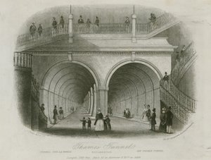 Tunnel de la Tamise, entrée de Rotherhithe