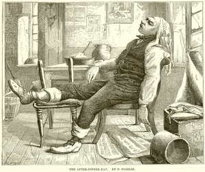 La sieste après le dîner - English School