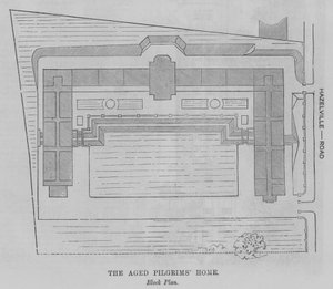 Maison des pèlerins âgés (gravure)
