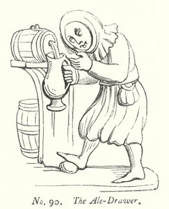 Le tireur de bière (gravure) - English School