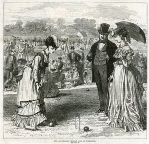 Le All-England Croquet Club à Wimbledon - English School