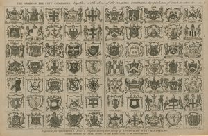 Les armoiries des compagnies de la ville - English School