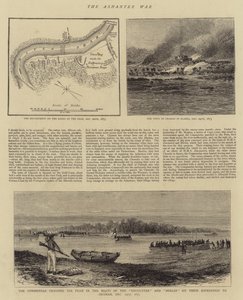 La guerre Ashantee (gravure) - English School