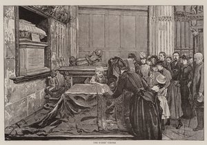 Le coin des bébés (lithographie) - English School