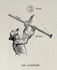 Le bâton arrière, de The Narrative and Critical History of America, édité par Justin Winsor, Londres, 1886