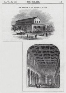 La basilique de Saint-Boniface, Munich - English School