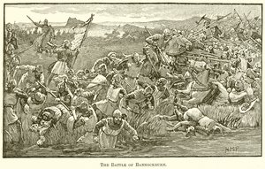 La bataille de Bannockburn