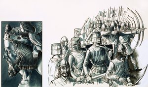 La bataille de Bannockburn - English School