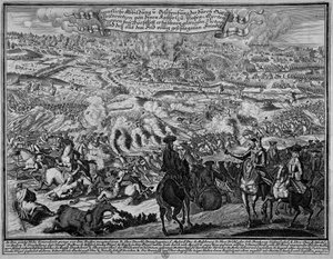 La bataille de Blenheim, 13 août 1704