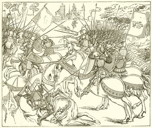 La bataille de Crécy