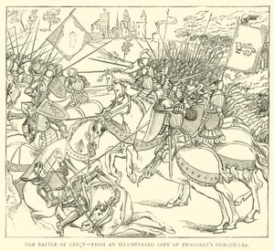 La bataille de Crécy, d