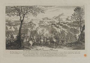 La bataille de Culloden, près d