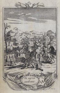 La bataille de Edge Hill (gravure)