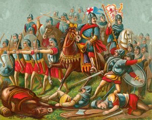 La Bataille de Hastings - English School