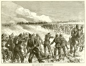 La bataille de Langensalza