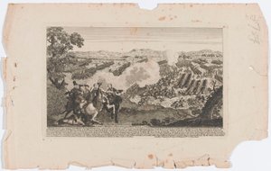 La Bataille de Minden ou Thornhausen en Westphalie le 1er août 1759? - English School