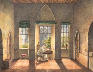 La tour Beauchamp, vers 1825 - English School