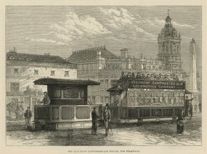 Le moteur à air comprimé Beaumont, pour tramways - English School