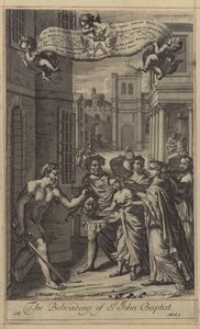 La décapitation de Saint Jean-Baptiste - English School