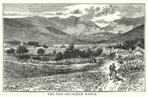 La chaîne de Ben Cruachan (gravure) - English School