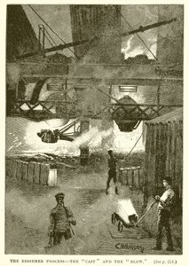 Le procédé Bessemer - La coulée et le soufflage - English School
