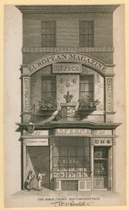La Bible, la Couronne et la Constitution, Cornhill, Londres - English School