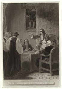 Les évêques devant le Conseil privé 1688 - English School