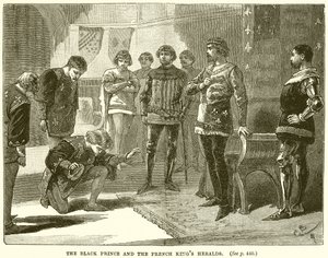 Le Prince Noir et les Hérauts du Roi de France - English School