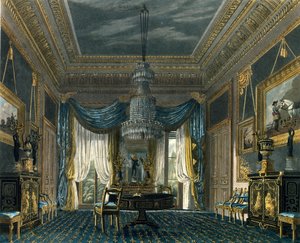 La Chambre en velours bleu, Carlton House - English School