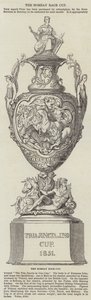 La coupe de course de Bombay (gravure)