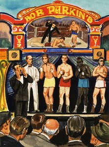 Le stand de boxe - English School