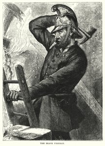 Le brave pompier - English School