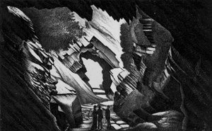 La grotte de Briary, Watermouth - English School