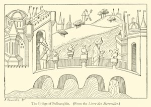 Le pont de Pulisanghin (gravure)