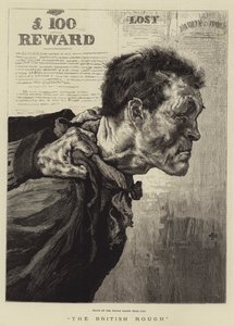 Le rude britannique (gravure) - English School